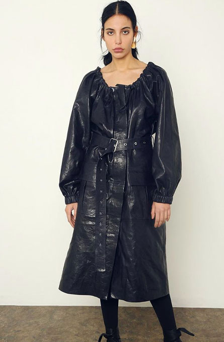 Maria Piankov Leather dress